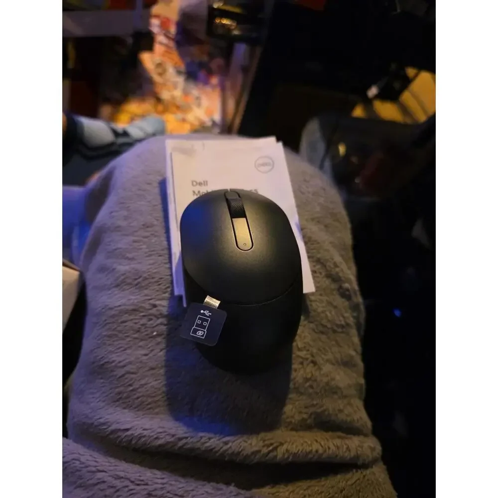 Dell Mobile Wireless Mouse MS3320W, 36 Months Run Time, Easy Pairing BLACK, NEW